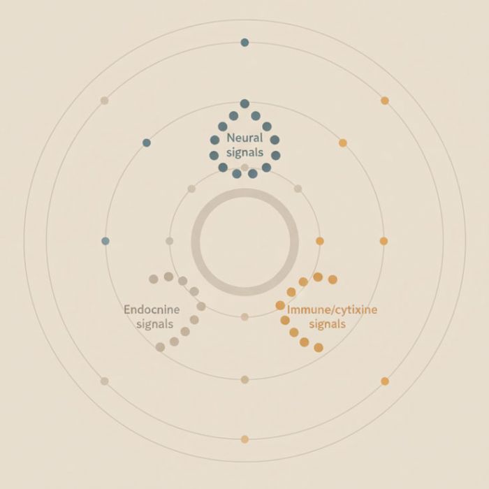 Cytokine signaling in neuroendocrine-immune regulation during sleep